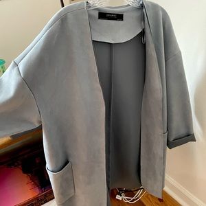 Zara Teal Coat